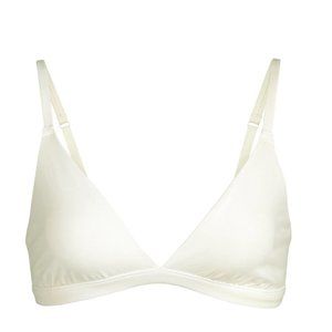 SKIMS NWOT Cream Bone COTTON JERSEY TRIANGLE BRALETTE XL